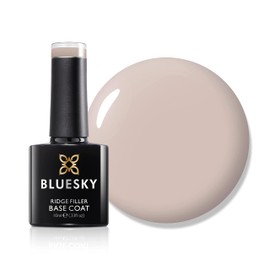 BLUESKY Gel Nail Polish, Ridge Filler Base Coat, MB07, Nude, 10 ml, Gel Nail Polish, Groove Filling, Smooth Base Coat, Naked (Curing Under UV LED Lamp) 10 ml