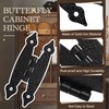 Murtenze 24 Pack 3.5 Inch Black Antique Cast Iron Cabinet