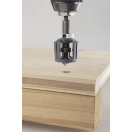 wolfcraft Bit Holder With Depth Stop I 1539000 I For restricted-depth drilling with a wide variety of tools