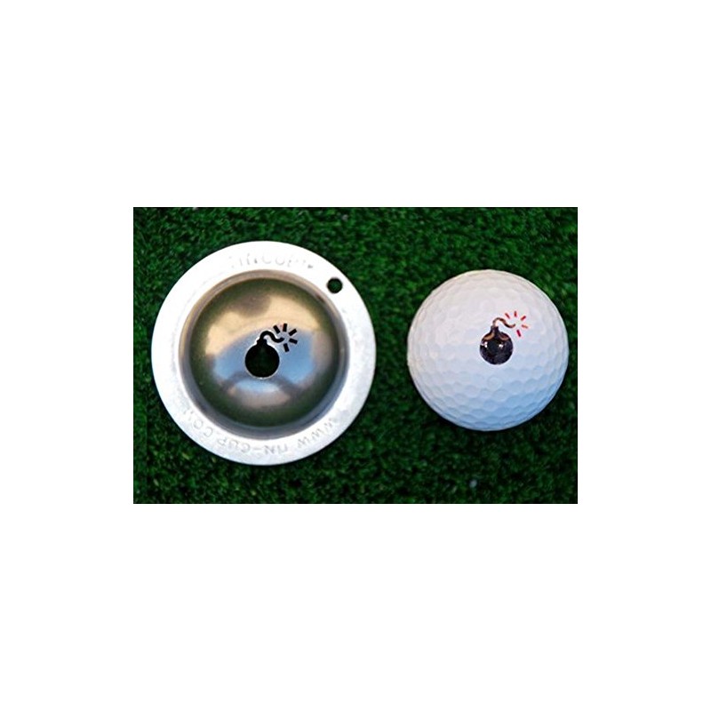 Tin Cup Bombs Away - Plantilla para marcar Pelotas de