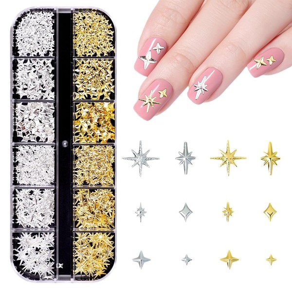 HAMKU Nail Charms, Sommer Muschel Nagelkunst Charms, Ozean Thema Nagel