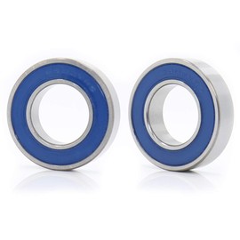 6902 VRS MAX Cartridge Bearings, Size 15x28x7mm Chrome Steel Blue Sealed with Grease, 6902LLU Cart Full Balls Bearing for Bike Hubs Pivot, (Pick of 4Pcs)