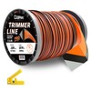 Cluparis 5-Pound Super Heavy Duty Trimmer Line .105-Inch-by-1076-ft Square Pro