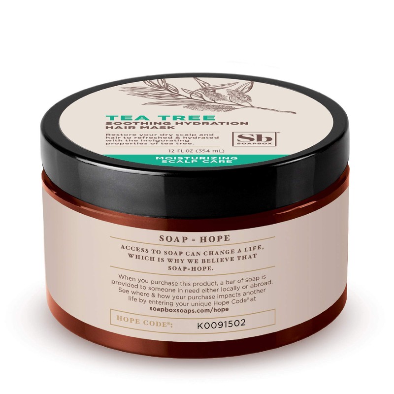 Soapbox Tea Tree Soothing Hydration Hair Mask