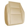 Priprilod Tan Leather Passenger Side Bottom Replacement Seat Cover Compatible