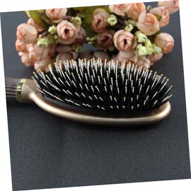 minkissy Boar Bristle Massage Comb Natural Hair Brush for Men Scalp for All Hair Types Improves Circulation