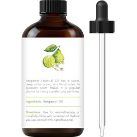 Handcraft Blends Bergamot Essential Oil – 1 Fl Oz – 100% Pure and Natural – Premium Grade Essential Oil for Diffuser and Aromatherapy, Skin, Massage, Candle and Soap Making Fragrance