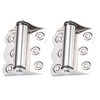 Mipcase 2Pcs Self Closing Door Hinge, Stainless Steel Spring Hinges