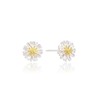 More Flower Silver Earrings OTE122905QWW Stone Color / 모어 플라워