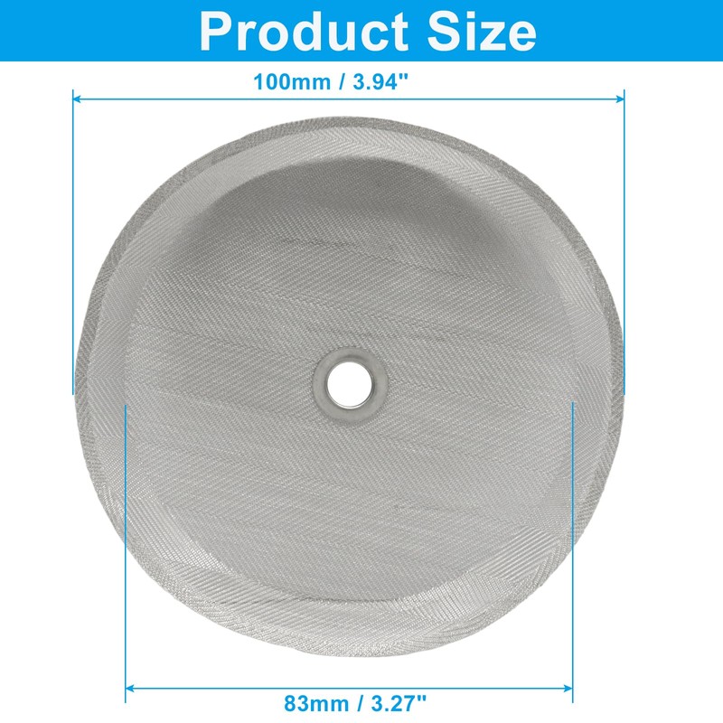 French Press Filter Screen, 4 Pack, Stainless Steel