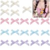 MOCOXYKLXY Ribbon Hair Clips, Mini Small Beveled Clips, Cute, Set