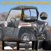 Chikia Hisun Strike 250 UTV Rear Windshield,Small UTV Back Window