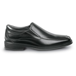 Men's Black Riegelwood MaxTrax Soft Toe Slip-On Dress Shoe (7.0 M)