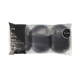 Cainz Soap, Contents: 4.8 oz (135 g) x 3 Pieces, Charcoal Blend, Soap, Freshening, Moisturizing, Solid, Hand Wash, Body Wash, Bath Size