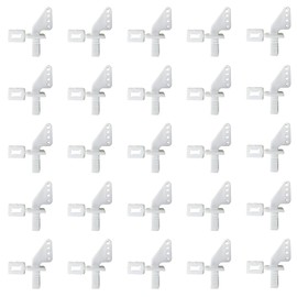 Nylon Control Horn, 30 Pieces of Four-Hole Control Horn Rudder Angle Control Horn Kit for Kt Model Aircraft Such As Rudder and Aileron.