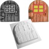 Fairy Door and Window Moulds Set of 8 Concrete or