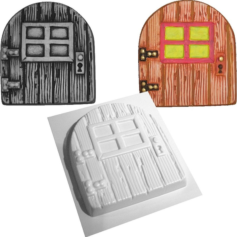 Fairy Door and Window Moulds Set of 8 Concrete or