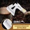 TIVOLI Camping Axes 4 in 1 Portable Small Axe with