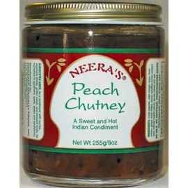 Peach Chutney-Fresh peaches, sweet and hot, 1 Jar