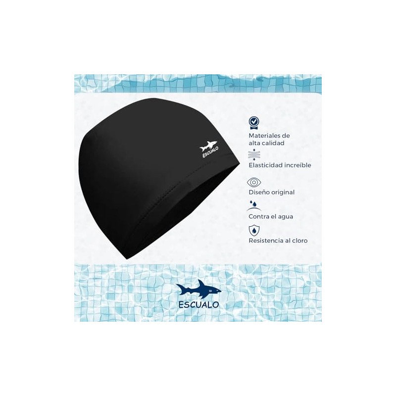 escualo Gorra para Natacion Unisex Adulto Modelo Lycra (Lycra) Unitalla,