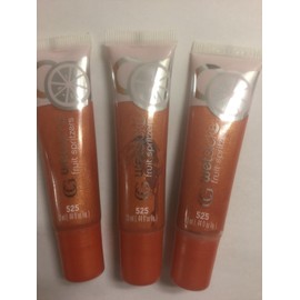 CoverGirl LOT OF 3 - CoverGirl Wetslicks Fruit Spritzers #525 Tangerine Splash Lip Gloss .