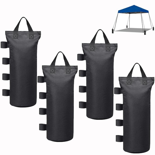 Cveenk Set of 4 Gazebo Sandbags Made of 600D Oxford,