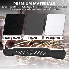 XOOKUN for 2018-2025 Wrangler JL and 2020-2025 Gladiator JT Skid Plates | Lower Guards | Engine Protection | Not Compatible with OEM Bumpers