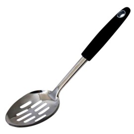 Select Stainless Steel Slotted Cooking and Serving Spoon, 12 Inch