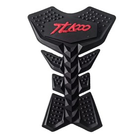 Gas Fuel Tank Emblem Sticker Decal Rubber Raise Up Compatible with Suzuki TL1000R Red