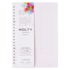 NTK1108 NTK1108 NOLTY Notebook, Kukuru, A5, Planning Log, Japan Management Association