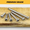 100-pack #10 x 5/8" Torx Pan Head Sheet Metal Screws,