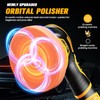 Niusken Cordless Car Buffer Polisher kit [2x 2000mAh 21V Batteries