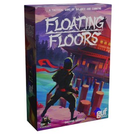 CardLords Floating Floors - A 3D Tactical Game of Balance & Cunning, Balance Your Ninjas with Jutsu, Moving & Collecting Board Game, 2-4 Players, 20-40 Minute Playing Time, Ages 12+