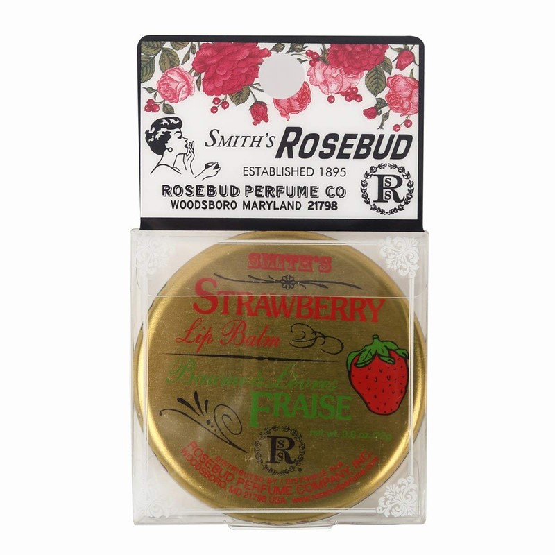 rosebutt strawberry lip balm