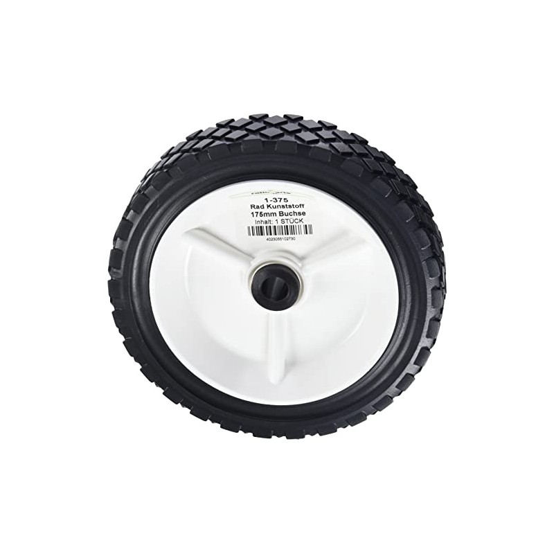 Ratio Parts 175 mm (Plastic) Wheel, Black
