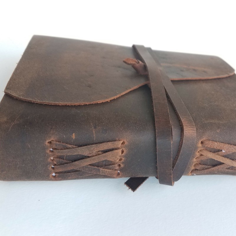 Lyoncraft Honey Bee Genuine Leather Journal Free Personalizatio