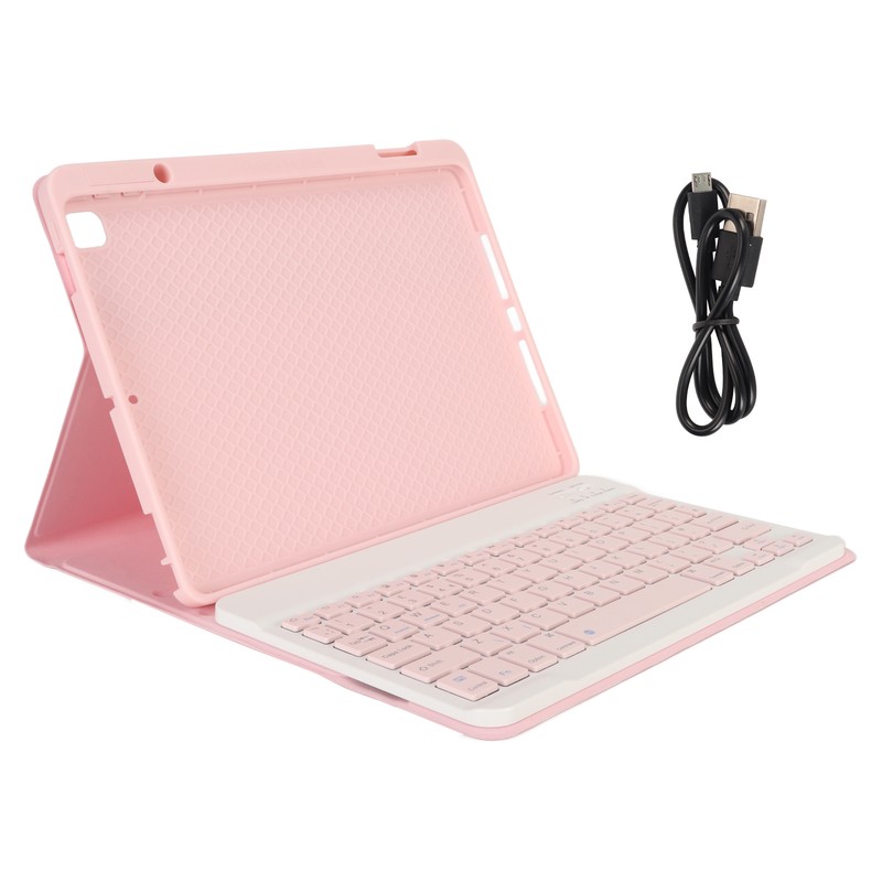Tablet Keyboard UK Layout BT Connection 32.8ft Control Protective Case
