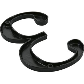 Distinctions 843143 Black Flush-Mount 4-Inch House Number 3