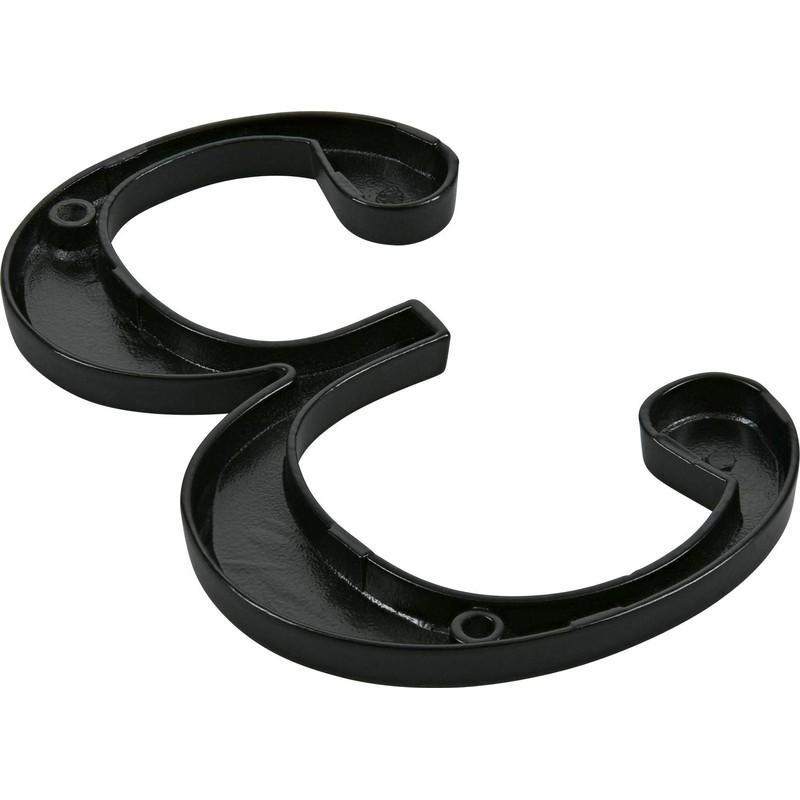 Distinctions 843143 Black Flush-Mount 4-Inch House Number 3
