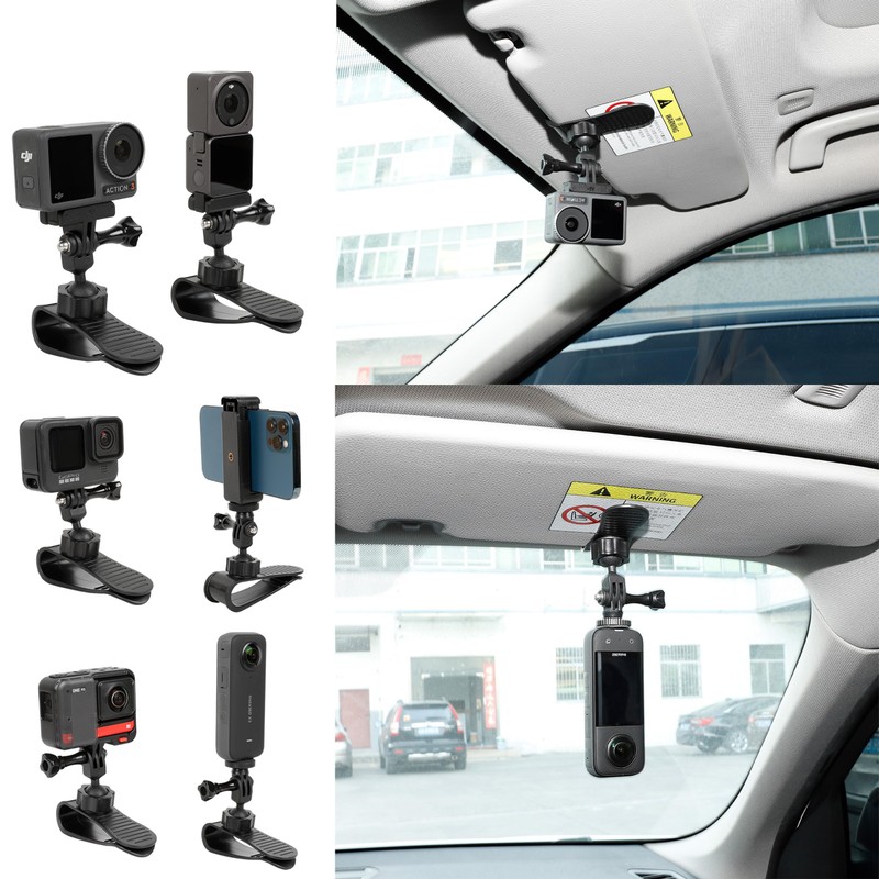 PellKing Car Sun Visor Mount with Magnetic Quick Release Adapter