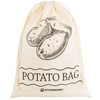 STOWBERRY Potato Storage Bag - 40x30cm Eco-Friendly 100% Cotton Storage