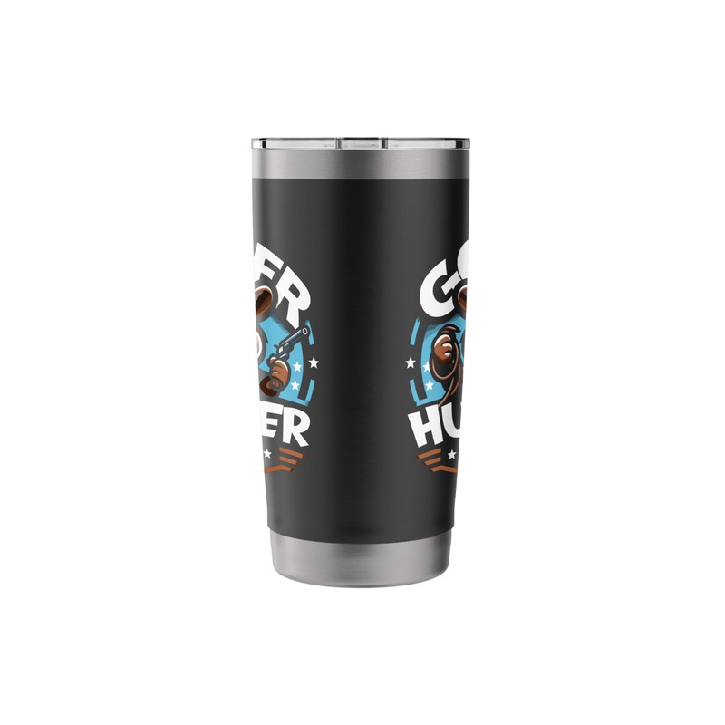 Gopher Hunter USA Gopher Hunting Trap Stainless Steel Insulated Tumbler