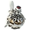 Windalf Silia Harmony Ball Pendant 3.8 cm with Garnet Angel
