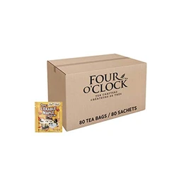 Four O'Clock Herbal Tea Maple, Kosher, Gluten-Free, 80 Count, 358g