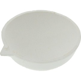 SE CI124DT 3-Inch Alumina Ceramic Pot Used for Melting Gold, Copper, Silver etc, 60-Percent Aluminum Oxide Mix