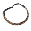Real Fashion Hair Extensions Braided Headband Women Plaited Synthetic Hair