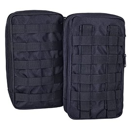 ELITE BAGS - Pocket Side Pockets (Set of 2) | Black | Compact | Ideal Accessory for Your ELITE BAGS Backpack