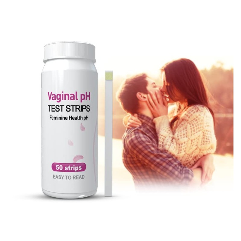 Vaginal pH Test. pH Balance Test Strips for Women. A