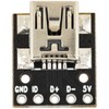 naughtystarts Mini USB to DIP Adapter Board Female Mini USB