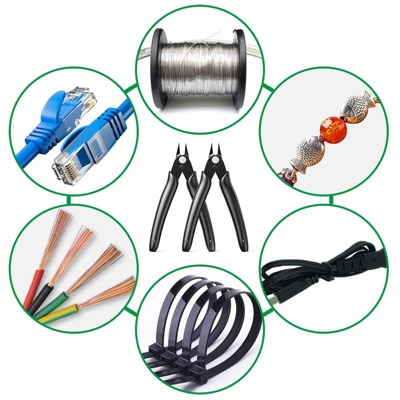 BOENFU Small Wire Cutter Jewelry Wire Cutters Zip Tie Cutters